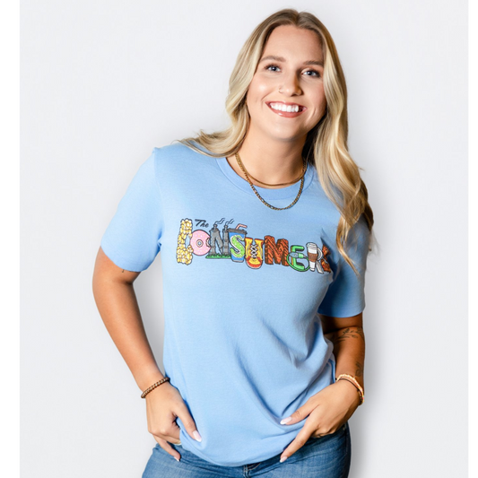 Consumers Carolina Blue Tee