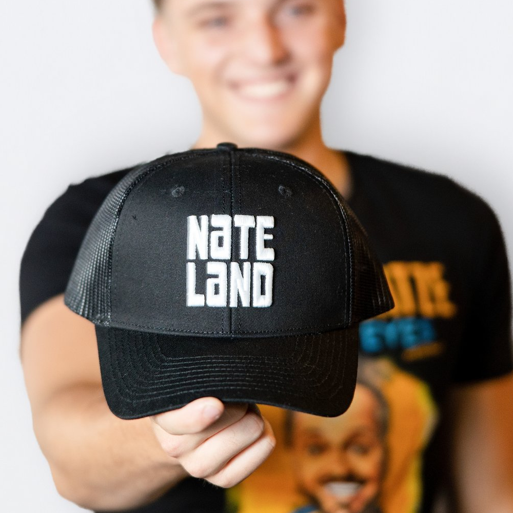 Black Ballcap w/ White Logo