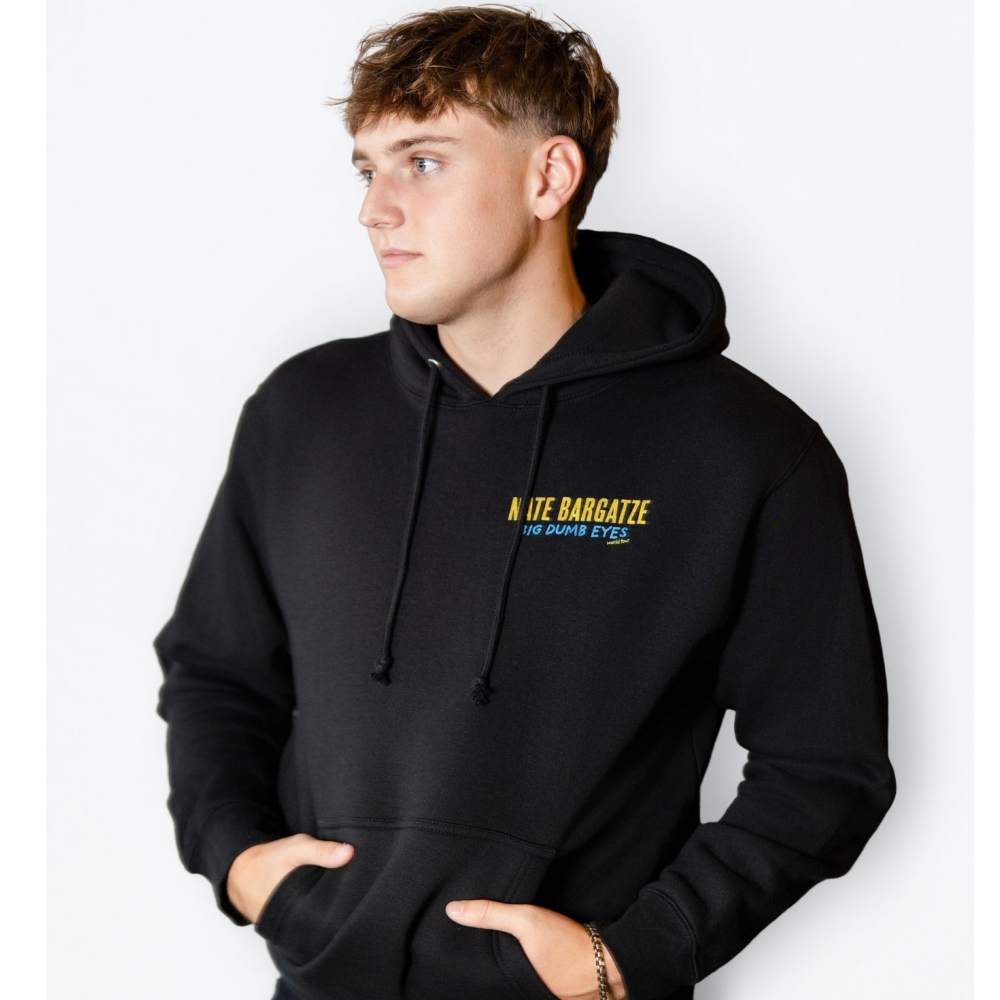 Big Dumb Eyes Tour Black Pullover Hoodie