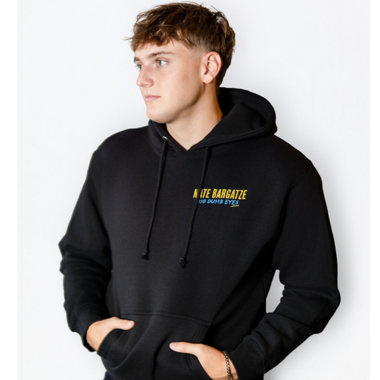 Big Dumb Eyes Tour Black Pullover Hoodie