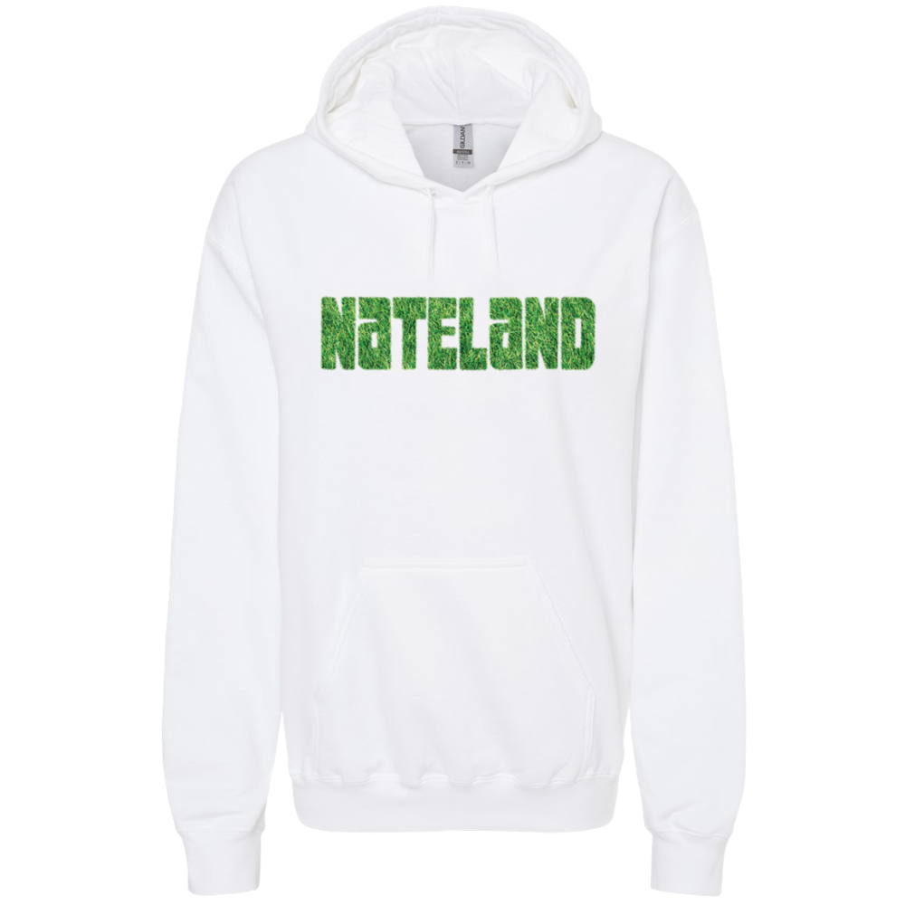 Nateland White Pullover Hoodie