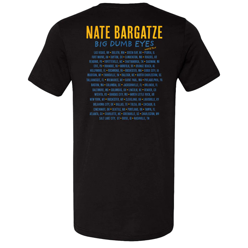 Nate Bargatze Big Dumb Eyes Tour Tee