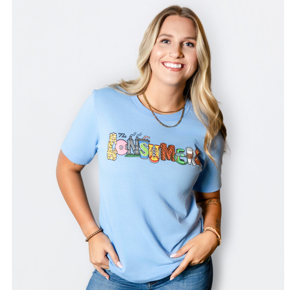 Consumers Carolina Blue Tee