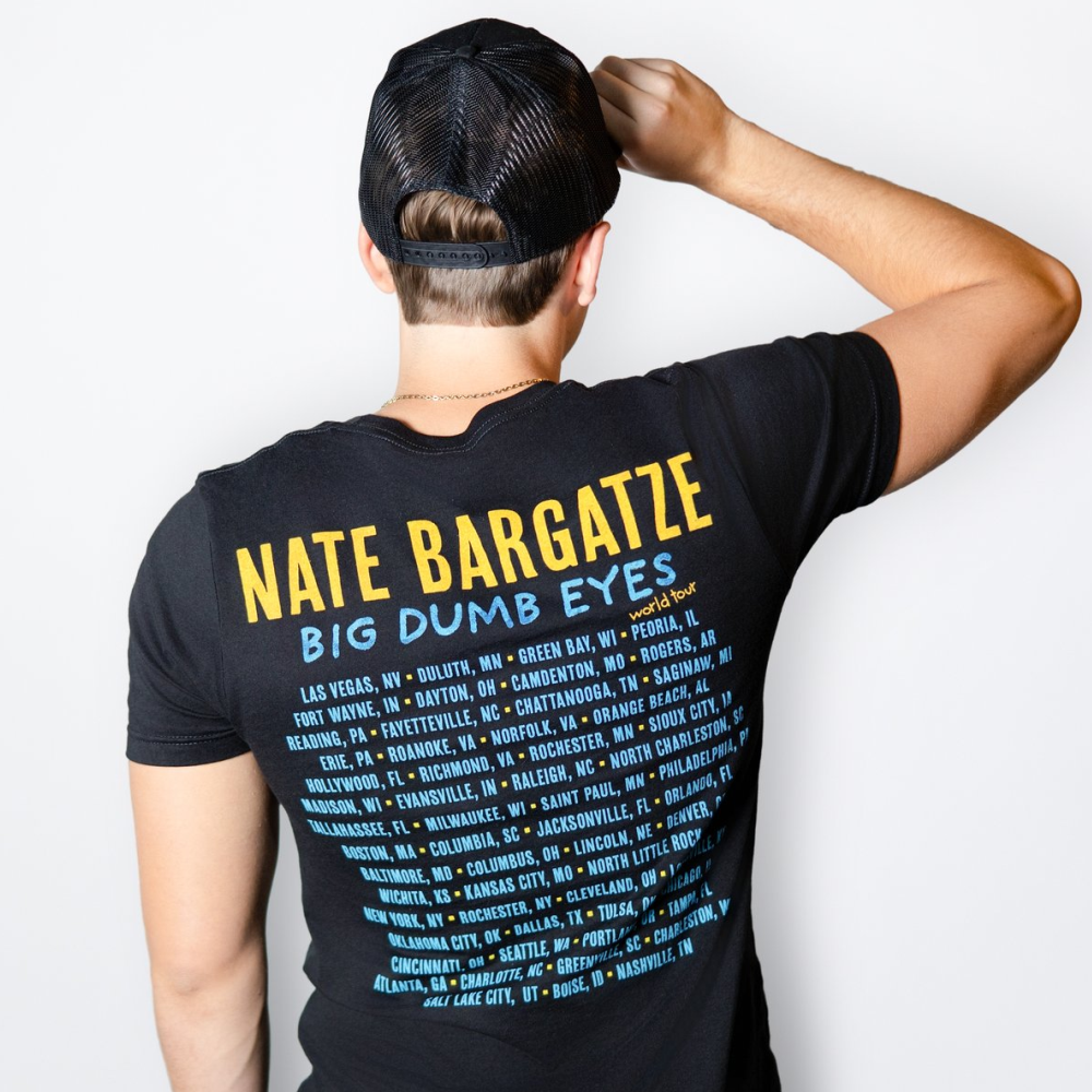 Nate Bargatze Big Dumb Eyes Tour Tee